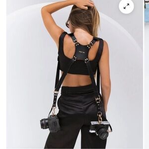 Black Camera Harness